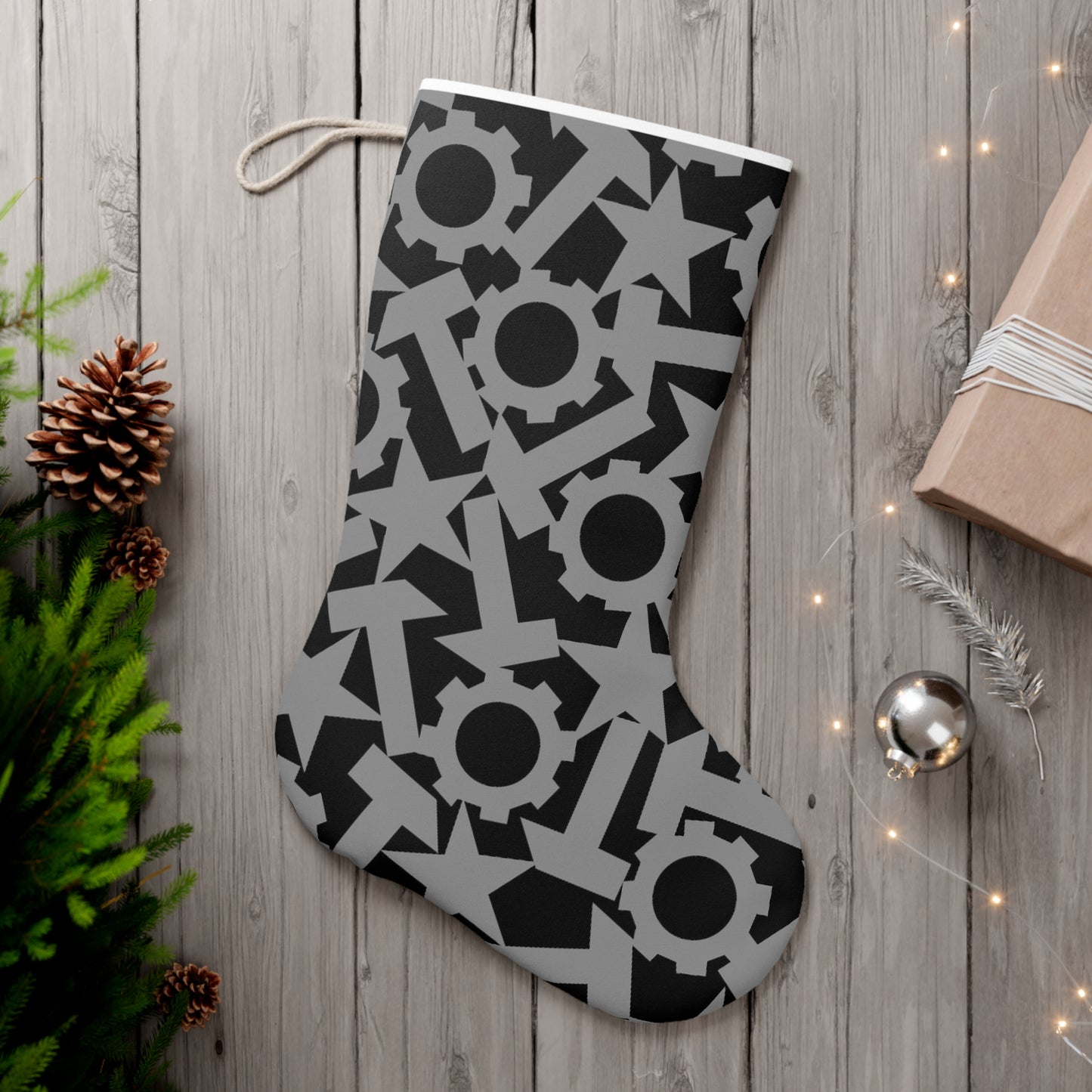 "EBM" Santa Stocking